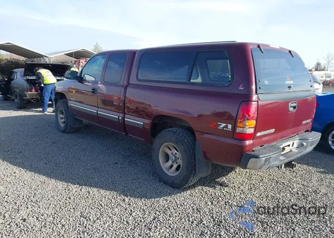 2001 Chevrolet Silverado 1500 Lt из США, поврежденный, VIN 1GCEK19T61E180155